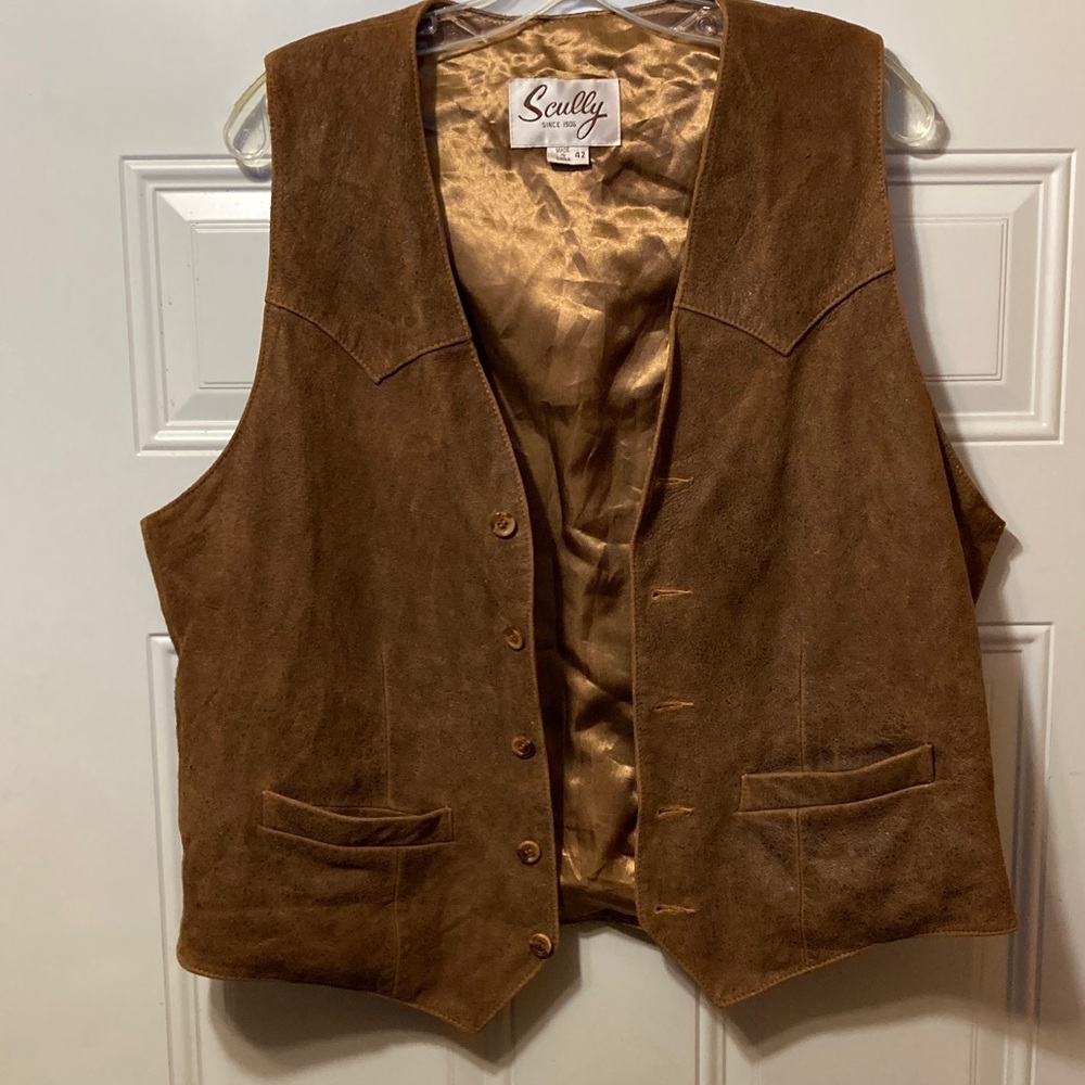 Scully‎ Suede Vest 42